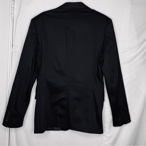 Mossimo Black Slim Fit Blazer Suit Jacket - Picture 5 of 9